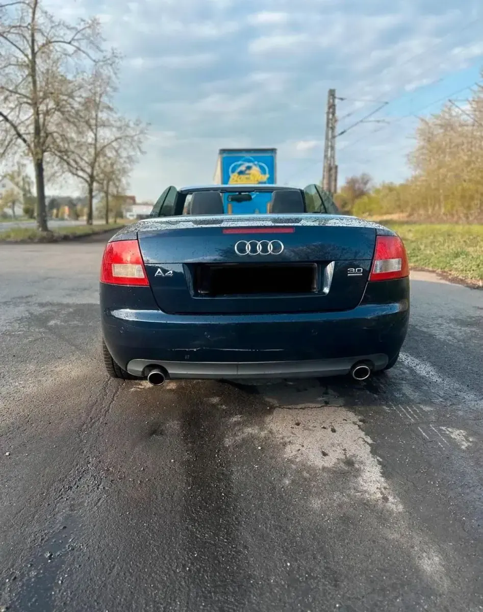 Gebraucht Audi A4 Cabriolet 220 PS (161 kW) 2002 Blau Cabrio