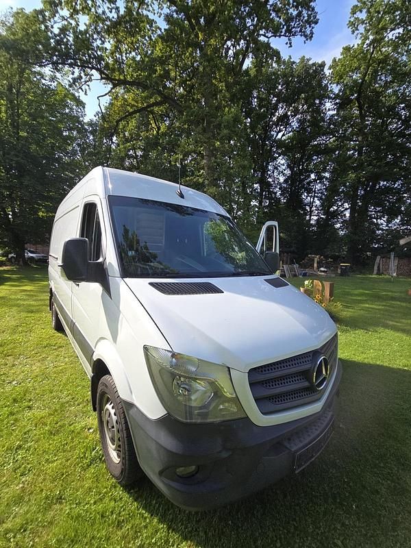 Weiß Gebraucht 2018 Mercedes Sprinter Van | 17.900 € (Etwas zu teuer) - Bild 1/4