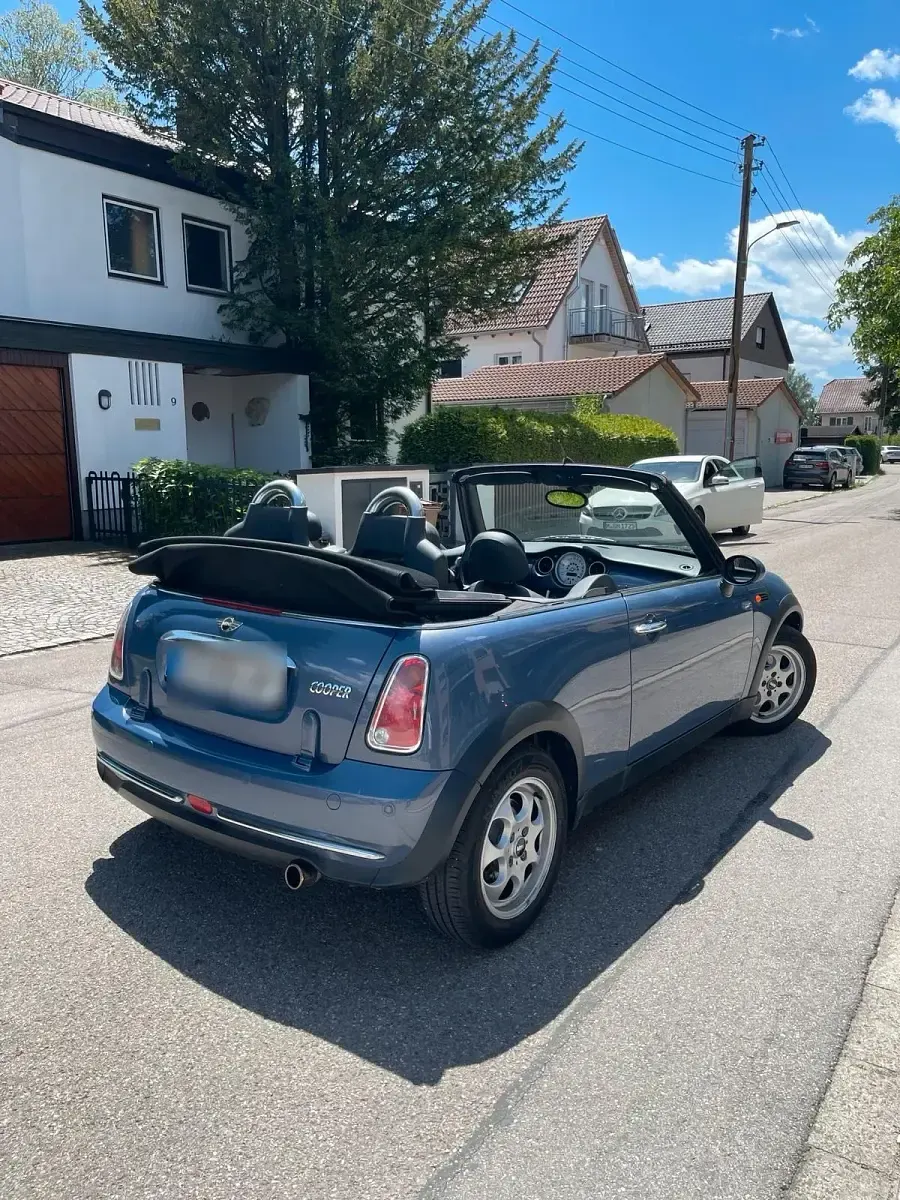 Gebraucht Mini Cooper Cabriolet 116 PS (85 kW) 2006 Blau Cabrio
