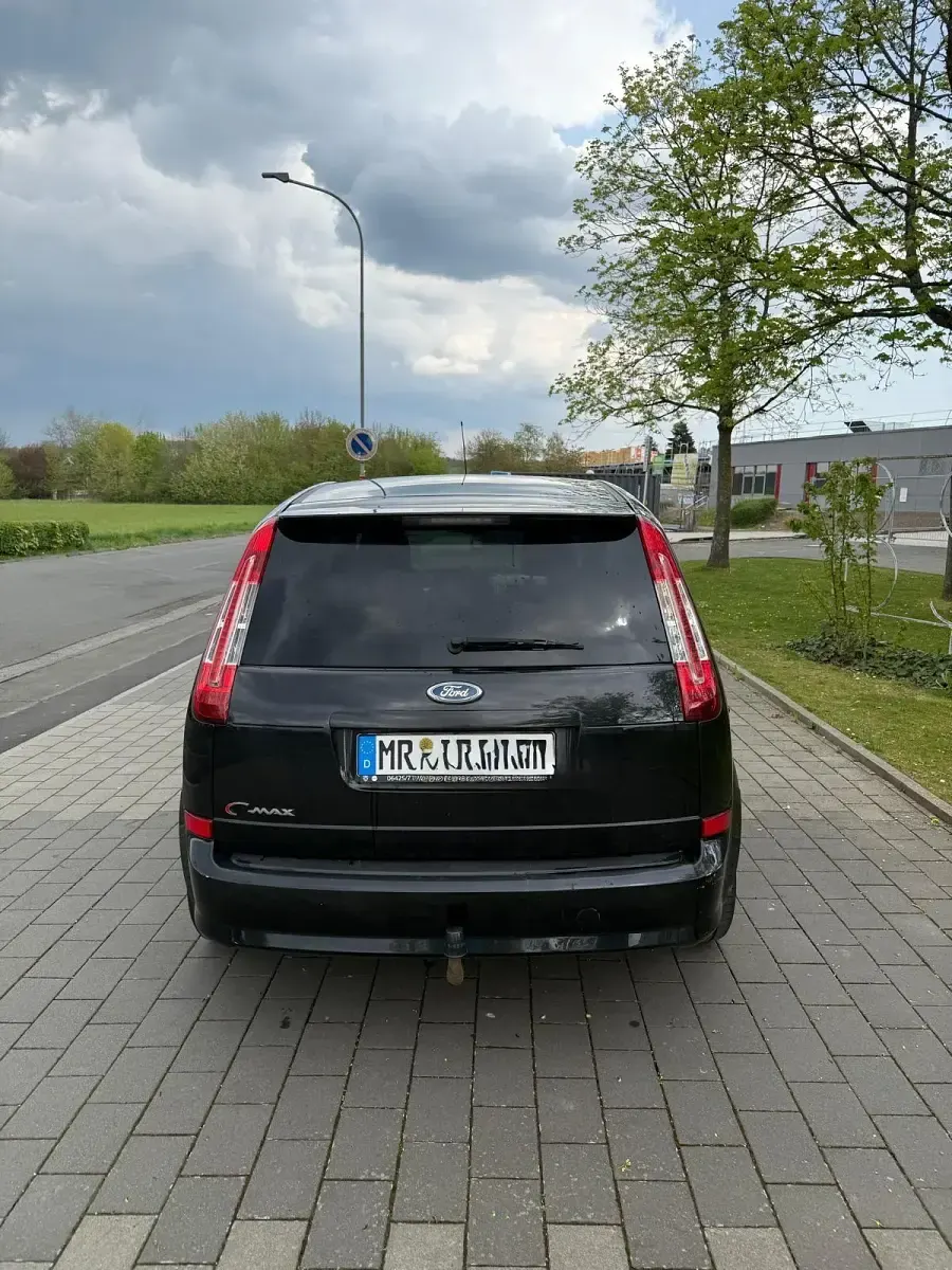 Gebraucht Ford C-MAX 101 PS (74 kW) 2010 Schwarz Van / Kleinbus