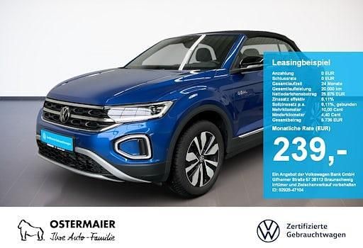 Gebraucht VW T-Roc Goal 116 PS (85 kW) 2025 Blau SUV