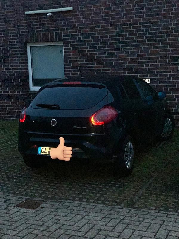 Gebraucht Fiat Bravo 2007 Schwarz Kleinwagen
