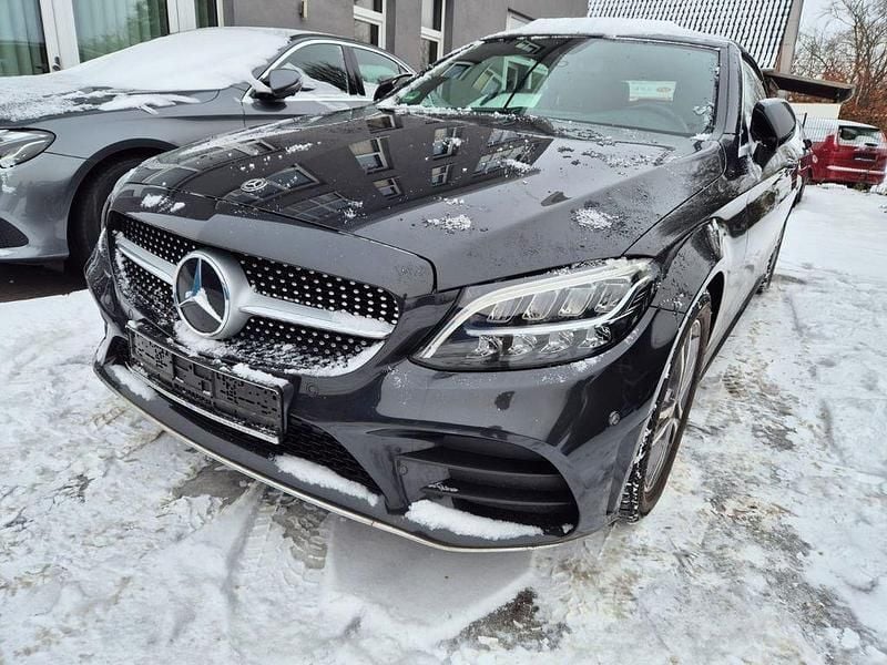 Gebraucht Mercedes C200 AMG line 184 PS (135 kW) 2020 Grau Cabrio