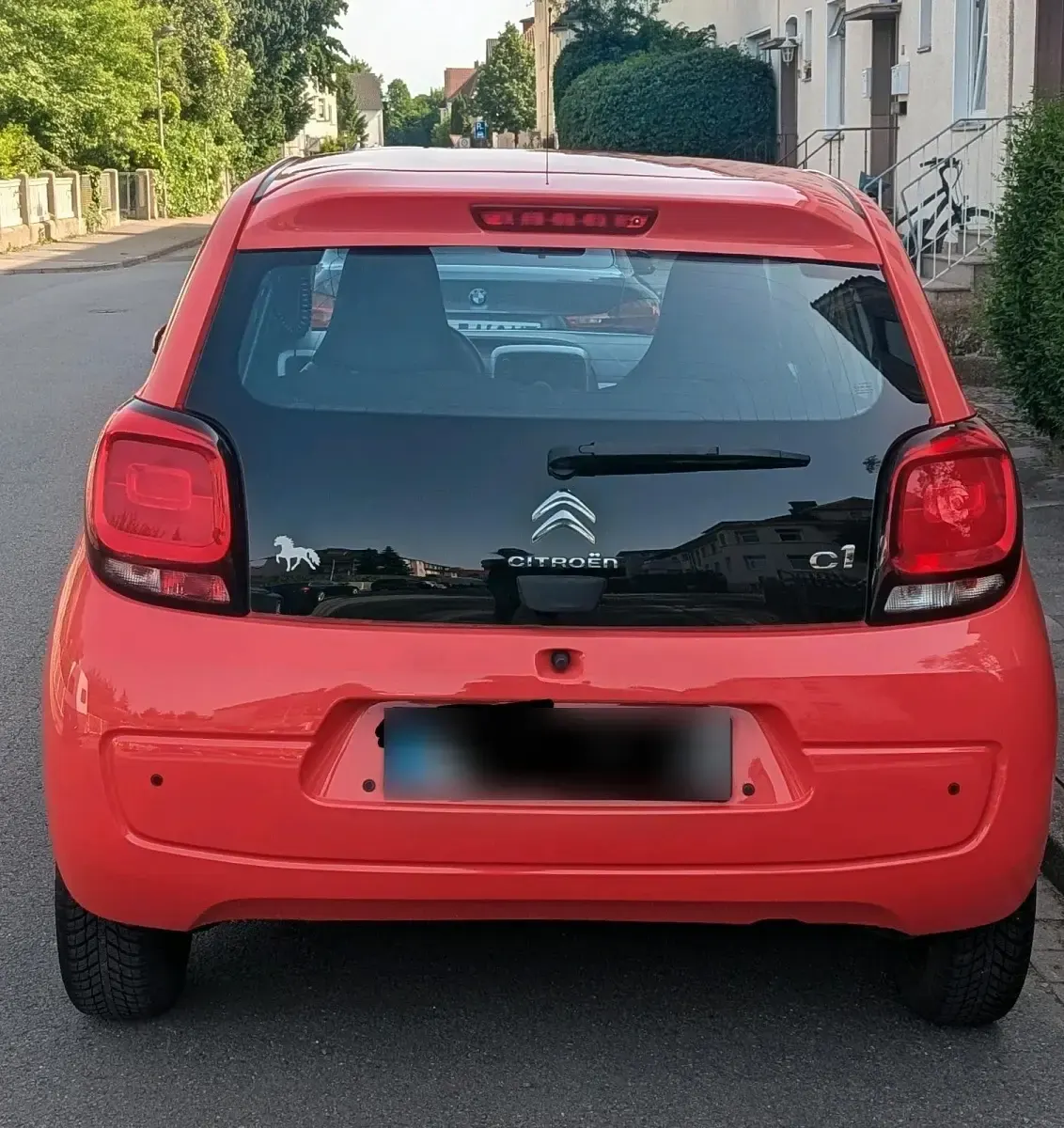 Gebraucht Citroën C1 Feel 69 PS (50 kW) 2015 Rot Kleinwagen