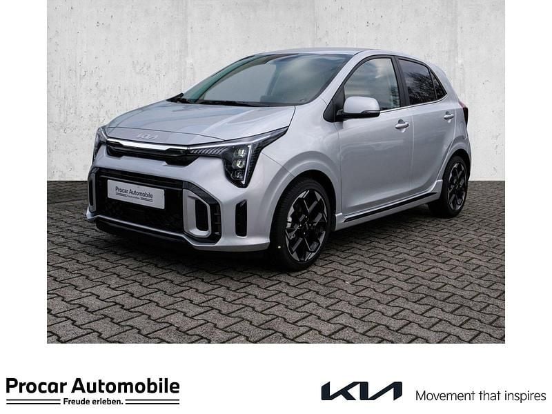 Silber Neu 2025 Kia Picanto GT-Line Kleinwagen | 19.990 € (Fairer Preis) - Bild 1/4