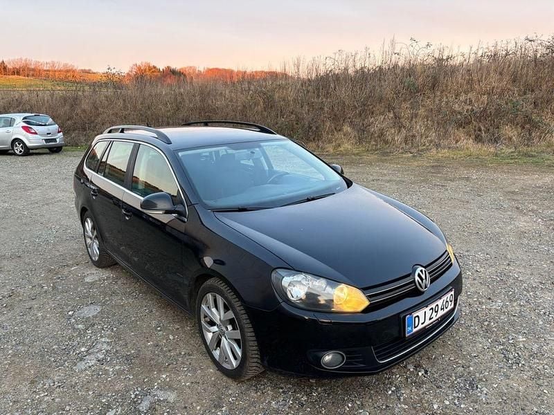 Gebraucht VW Golf VI Highline 140 PS (102 kW) 2012 Schwarz Kleinwagen
