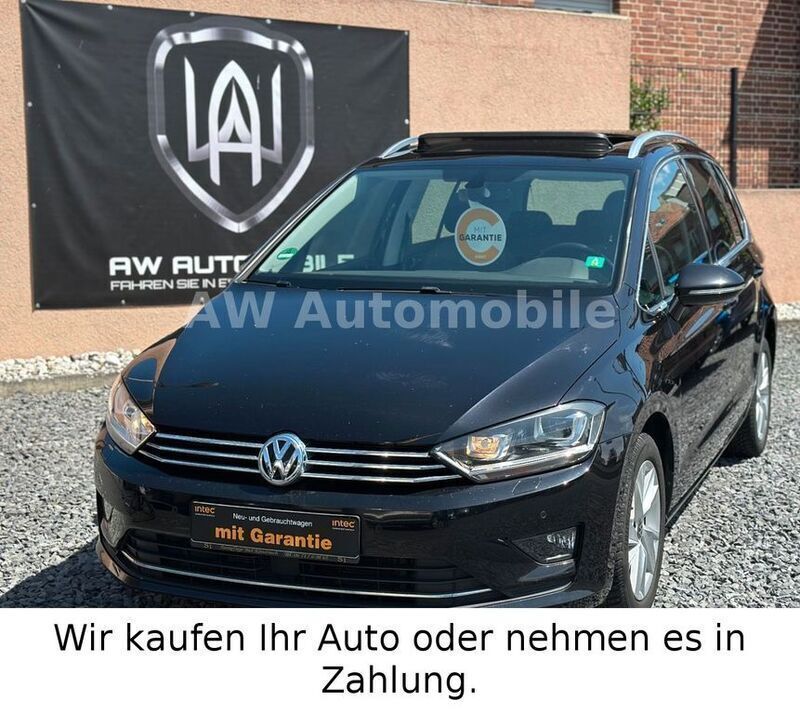 Schwarz Gebraucht 2016 VW Golf Sportsvan Highline Van / Kleinbus | 13.900 € (Fairer Preis) - Bild 1/4