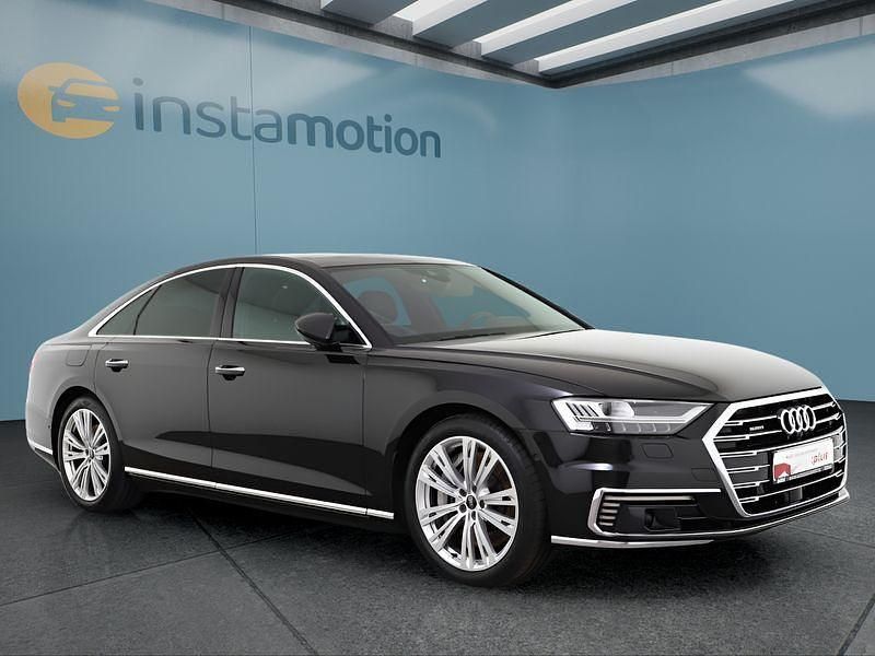 Second-hand Audi A8 449 CP (330 kW) 2021 Negru Berlinǎ