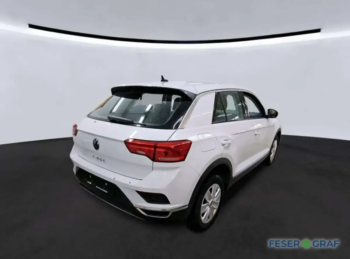 Gebraucht VW T-Roc Style 110 PS (80 kW) 2021 Weiß SUV