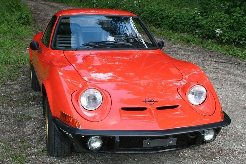 Gebraucht Opel GT 90 PS (66 kW) 1972 Rot Coupé