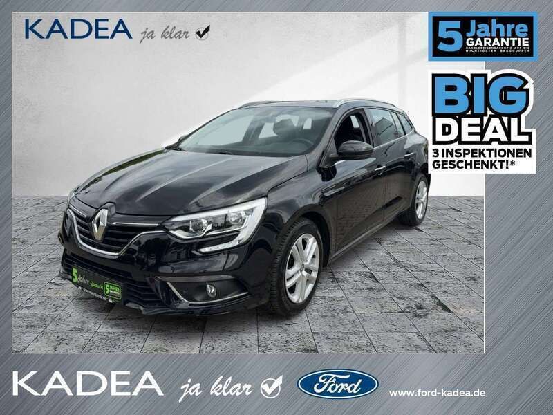 Sternenschwarz Gebraucht 2017 Renault Mégane GrandTour Business Kombi | 9.980 € (Guter Preis) - Bild 1/4