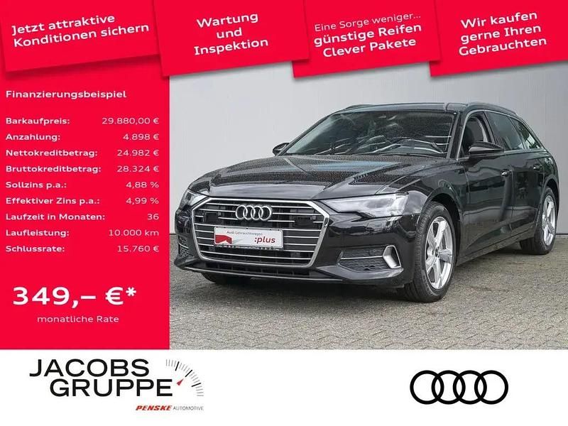 Schwarz Gebraucht 2021 Audi A6 Sport Kombi | 29.879 € (Superpreis) - Bild 1/4