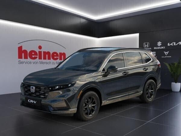Schwarz (crystal black pearl) Neu 2025 Honda CR-V Advance SUV | 52.290 € - Bild 1/4