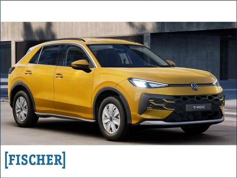 Gelb Neu 2025 VW T-Roc Trendline SUV | 25.601 € (Superpreis) - Bild 1/4