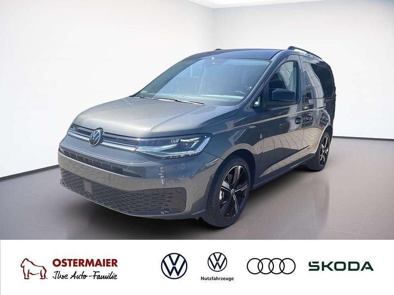 Neu VW Caddy Edition 122 PS (89 kW) 2025 Indiumgrau / deep black perleffekt Van / Kleinbus