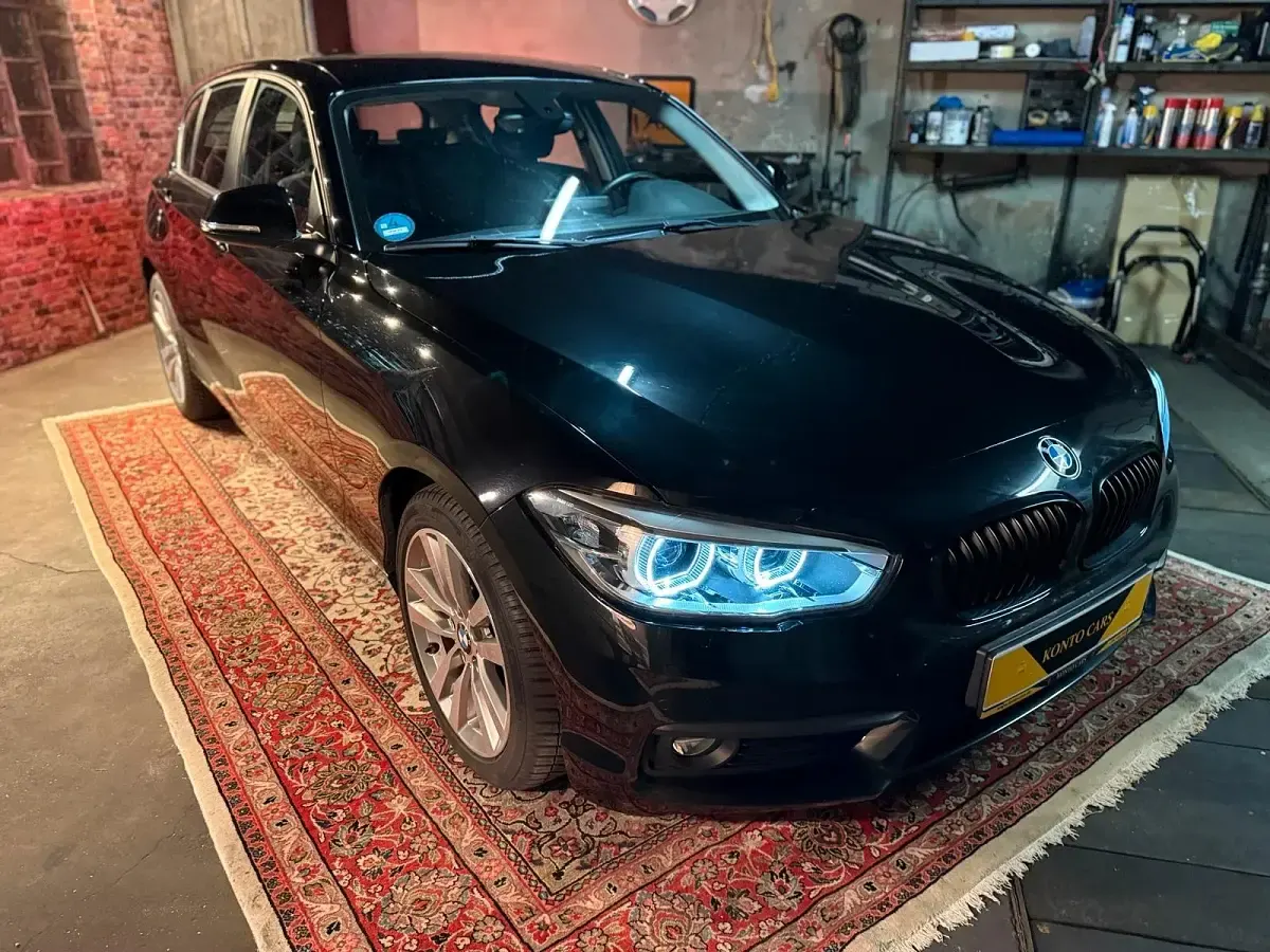 Gebraucht BMW 116 Advantage 109 PS (80 kW) 2019 Schwarz Kleinwagen