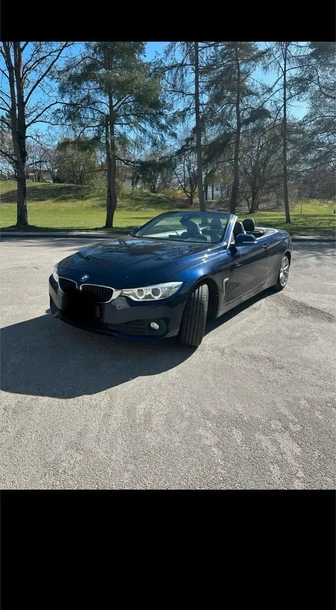 Gebraucht BMW 420 184 PS (135 kW) 2014 Blau Cabrio