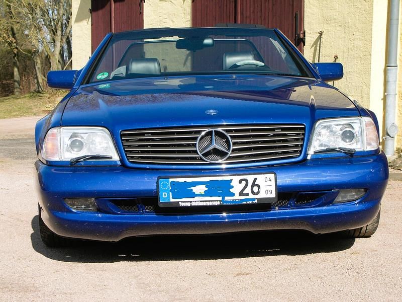 Violet Gebraucht 1997 Mercedes SL320 AMG Cabrio | 29.999 € - Bild 1/4