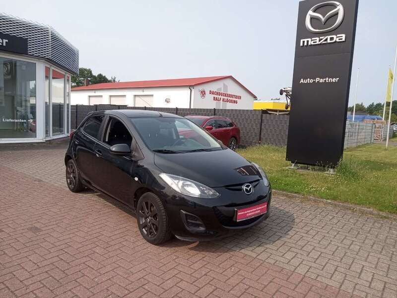 Onyxschwarz metallic Gebraucht 2014 Mazda 2 Kleinwagen | 6.990 € (Fairer Preis) - Bild 1/4