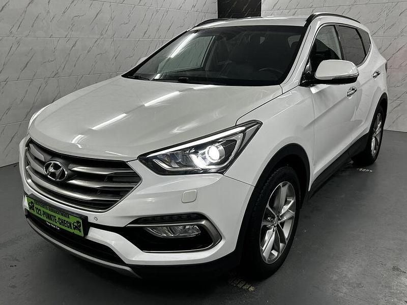 Weiß Gebraucht 2017 Hyundai Santa Fe Premium SUV | 19.890 € (Fairer Preis) - Bild 1/4