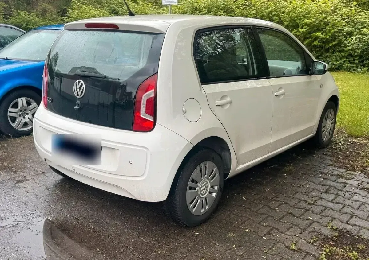 Gebraucht VW up! 60 PS (44 kW) 2014 Weiß Kleinwagen