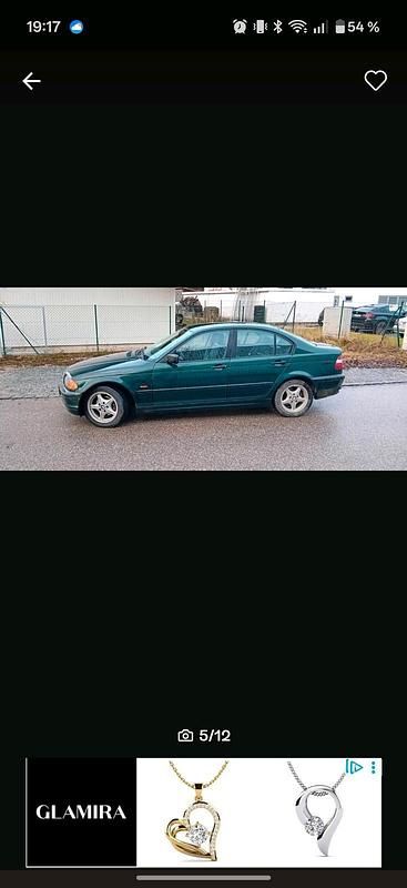 Gebraucht BMW 316 105 PS (77 kW) 2000 Grün Limousine