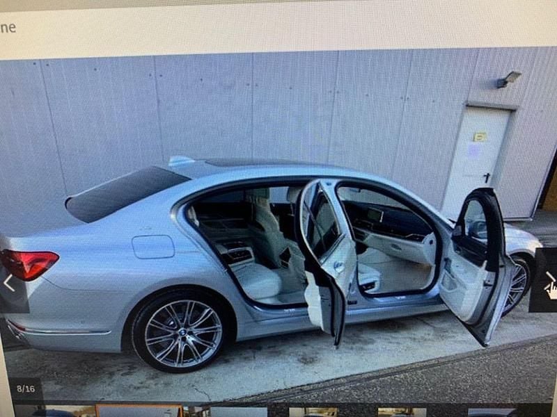 Second-hand BMW 760 Efficient Dynamics 609 CP (447 kW) 2017 Argintiu Berlinǎ