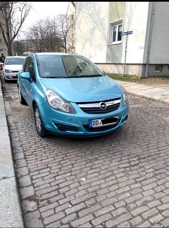 Blau Gebraucht 2010 Opel Corsa Edition Kleinwagen | 1.490 € (Superpreis) - Bild 1/4
