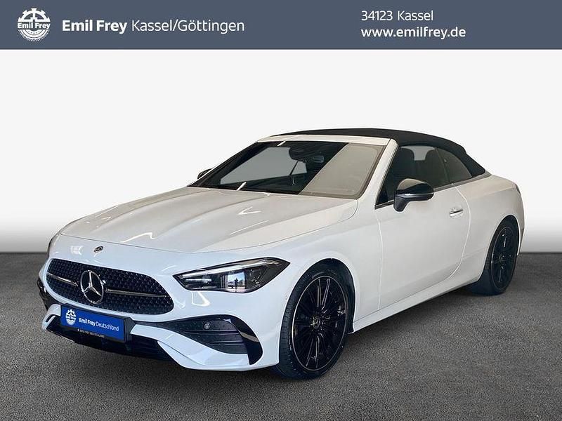 Weiß Gebraucht 2024 Mercedes CLE200 AMG line Cabrio | 53.730 € - Bild 1/4
