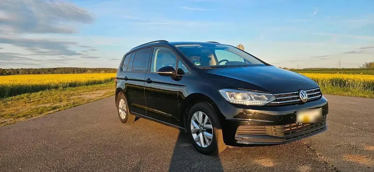 Gebraucht VW Touran Highline 200 PS (147 kW) 2017 Schwarz Van / Kleinbus