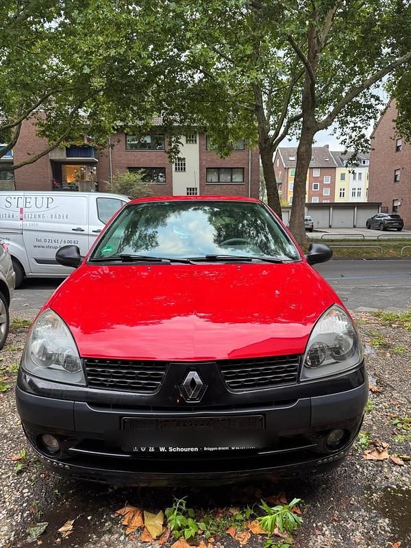 Rot Gebraucht 2009 Renault Clio II Kleinwagen | 2.000 € - Bild 1/4