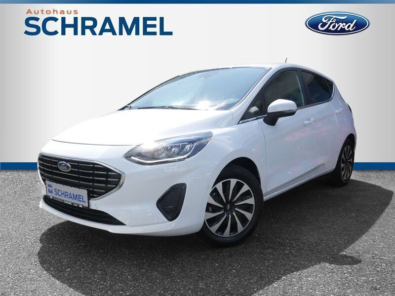 Weiß Gebraucht 2022 Ford Fiesta Titanium Kleinwagen | 15.989 € (Fairer Preis) - Bild 1/4