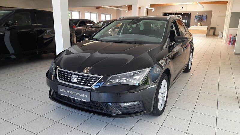 Mythosschwarz metallic Gebraucht 2019 Seat Leon ST XCELLENCE Kombi | 13.990 € (Fairer Preis) - Bild 1/4