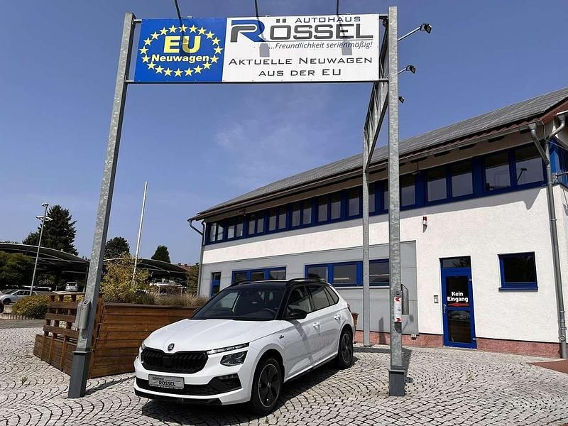 Moonweiss Neu 2025 Skoda Kamiq Monte Carlo SUV | 29.990 € (Guter Preis) - Bild 1/4