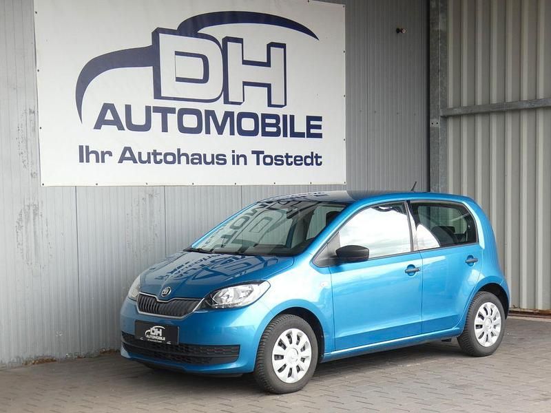 Gebraucht Skoda Citigo Active 60 PS (44 kW) 2018 Blau Kleinwagen