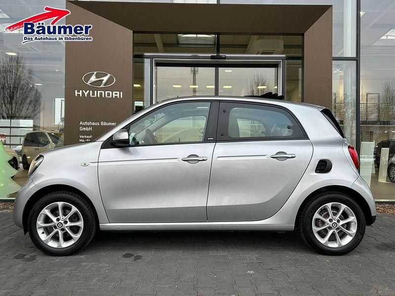 Gebraucht Smart ForFour Passion 71 PS (52 kW) 2016 Grau Kleinwagen