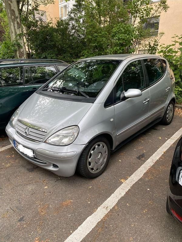 Gebraucht Mercedes A170 Avantgarde 95 PS (69 kW) 2002 Silber Kleinwagen