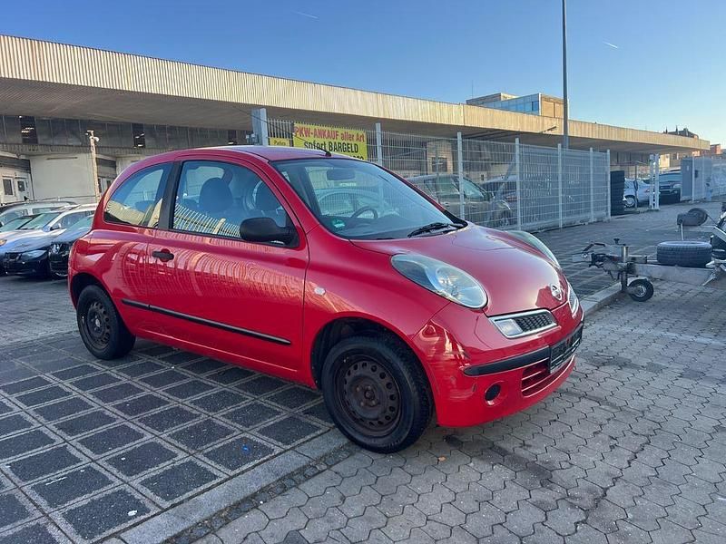 Gebraucht Nissan Micra City 65 PS (47 kW) 2008 Rot Limousine