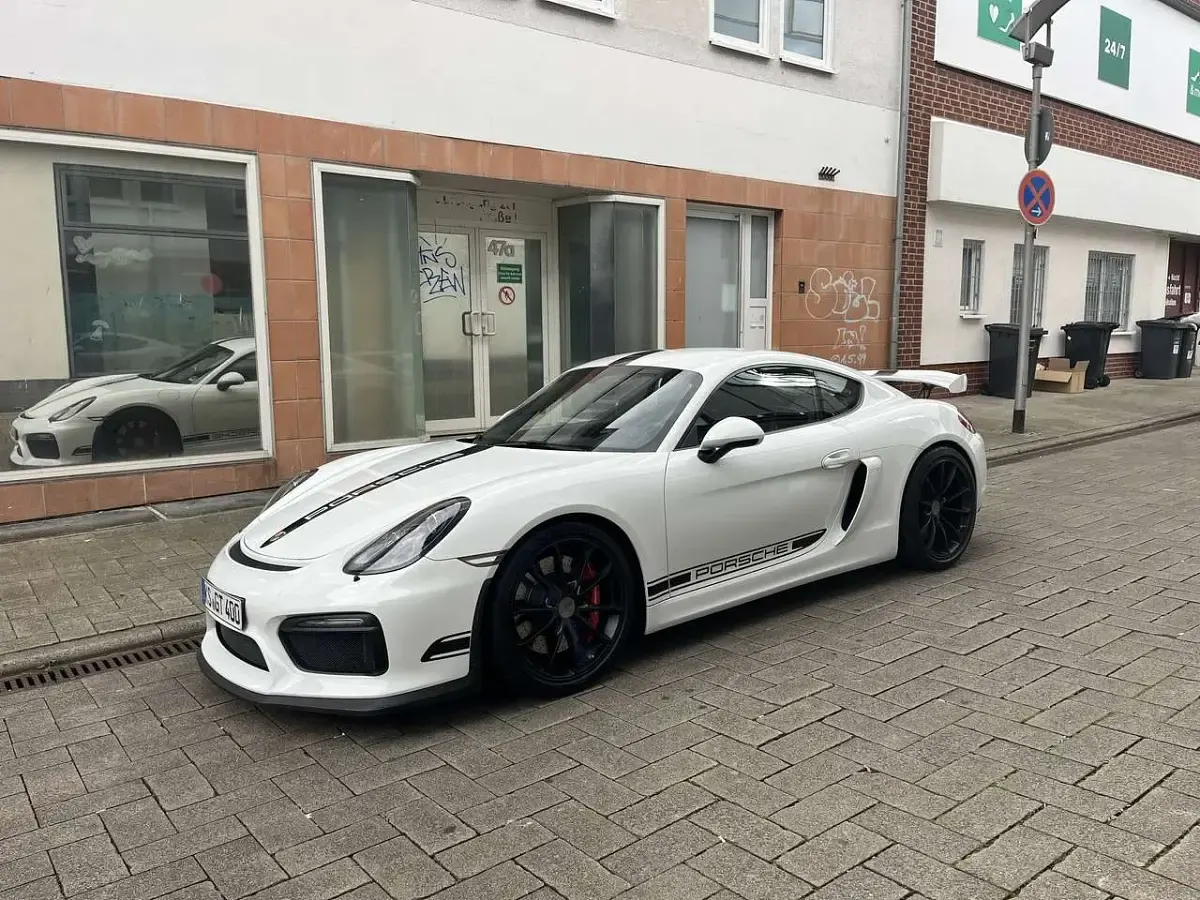 Gebraucht Porsche Cayman GT4 385 PS (283 kW) 2016 Weiß Coupé