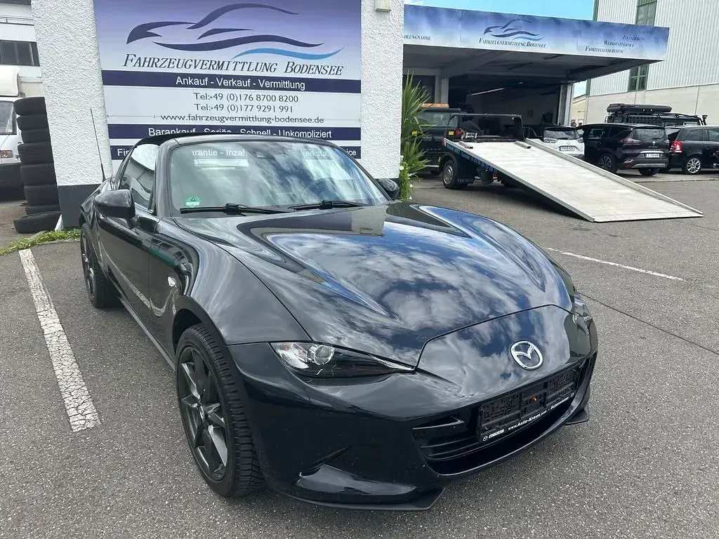 Gebraucht Mazda MX5 Exclusive-Line 160 PS (117 kW) 2018 Schwarz Cabrio
