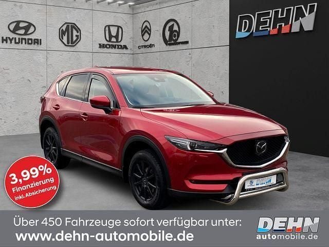 Magma red crystal Gebraucht 2021 Mazda CX-5 Sports-Line SUV | 23.950 € (Fairer Preis) - Bild 1/4