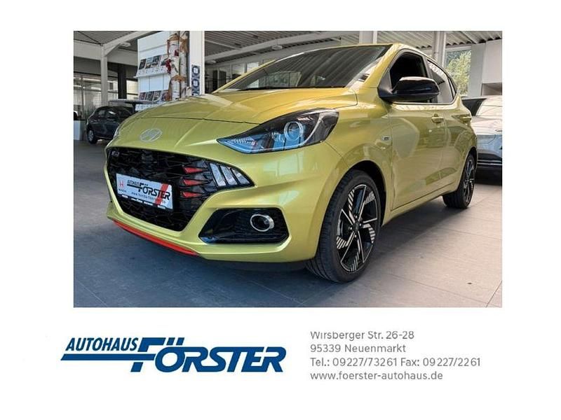Gelb Gebraucht 2025 Hyundai i10 N Line Kleinwagen | 19.990 € (Fairer Preis) - Bild 1/4