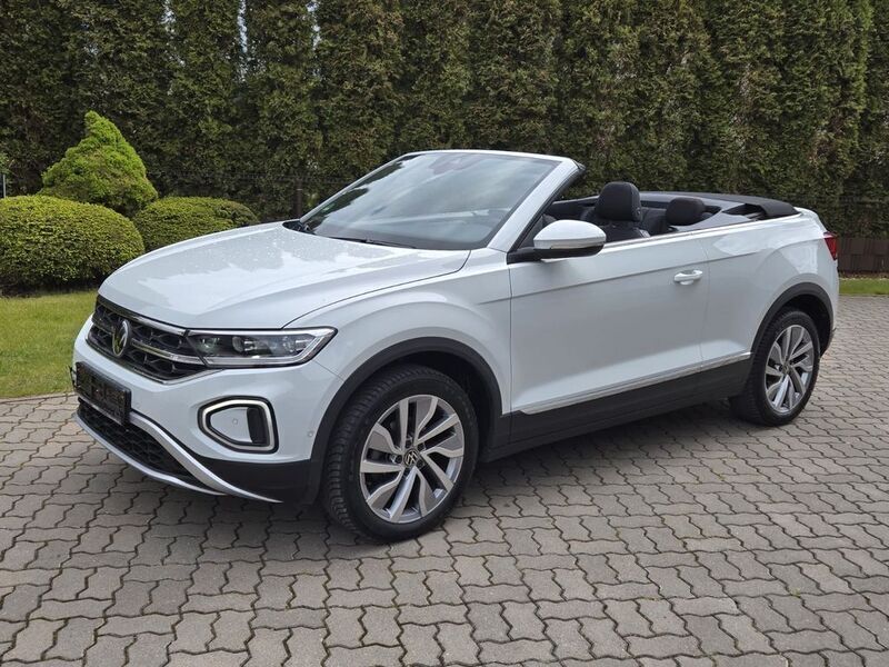 Gebraucht VW T-Roc Cabriolet Style 150 PS (110 kW) 2022 Weiß Cabrio