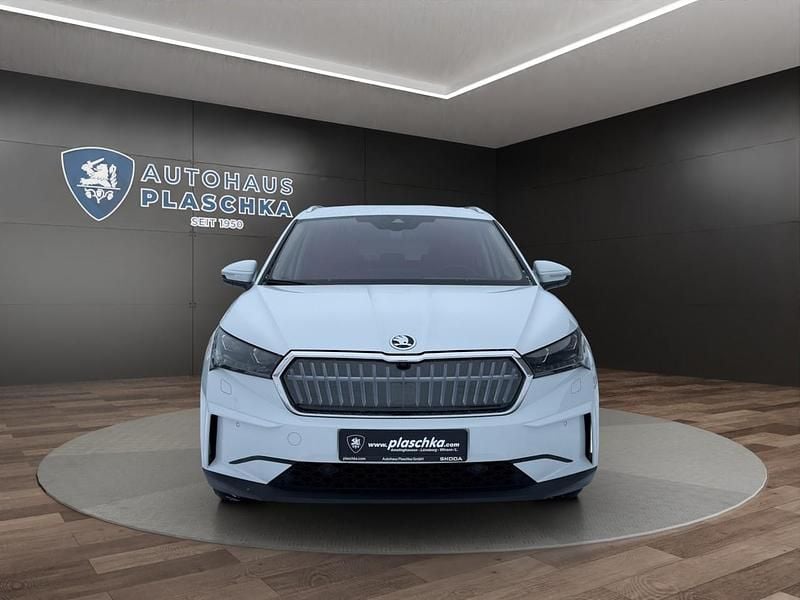 Gebraucht Skoda Enyaq iV ecoSuite 150 kW (204 PS) 2022 Moonweiß SUV
