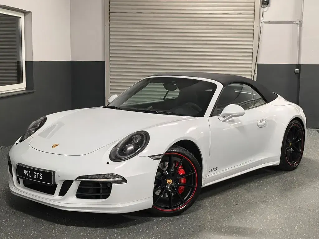 Gebraucht Porsche 991 430 PS (316 kW) 2015 Gletscherweiss perlmutt effekt Cabrio