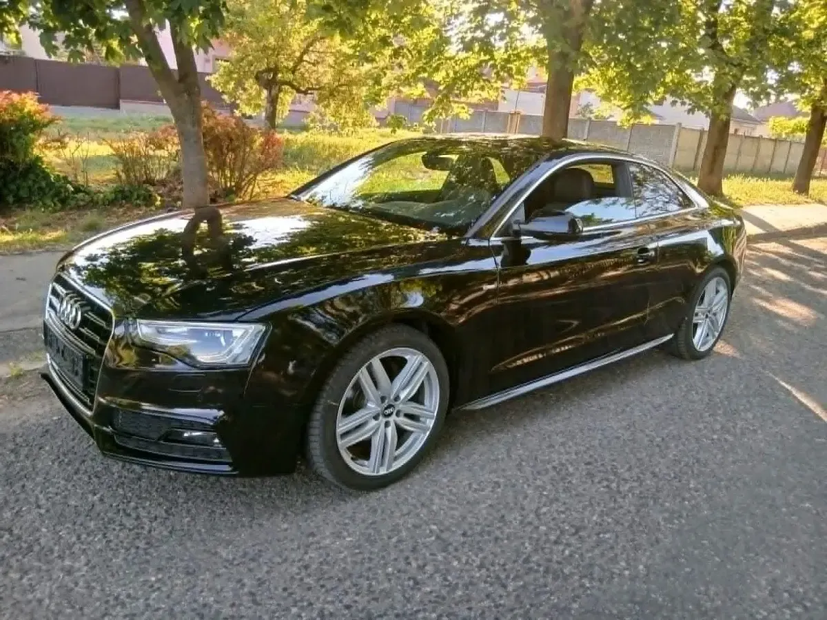 Używany Audi A5 S-Line 230 KM (169 kW) 2015 Czarny Coupe