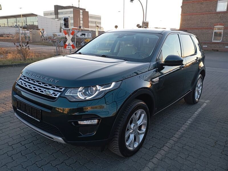 Grün Gebraucht 2017 Land Rover Discovery Sport SUV | 15.900 € (Superpreis) - Bild 1/4