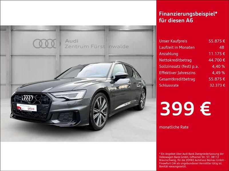 Grau Gebraucht 2024 Audi A6 S-Line Kombi | 55.875 € (Teuer) - Bild 1/4