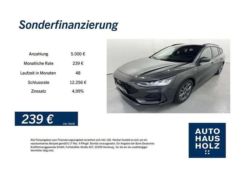 Magneticgrau Gebraucht 2023 Ford Focus ST-Line Limousine | 23.850 € (Fairer Preis) - Bild 1/4