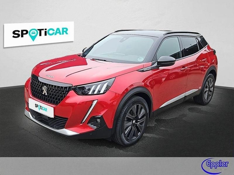 Rot Gebraucht 2021 Peugeot 2008 Allure GT-Line SUV | 18.390 € (Fairer Preis) - Bild 1/4
